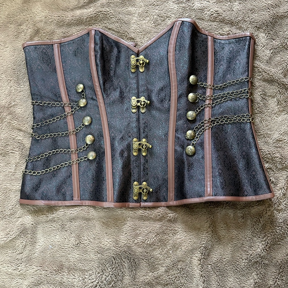 Charmian Steampunk Style Corset